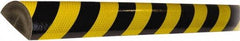 PRO-SAFE - Polyurethane Foam Type C+ Surface Guard - Black/Yellow - USA Tool & Supply