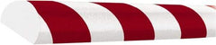 PRO-SAFE - Polyurethane Foam Type C Surface Guard - Red/White - USA Tool & Supply