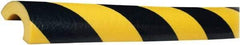 PRO-SAFE - Polyurethane Foam Type R30 Pipe Guard - Black/Yellow - USA Tool & Supply