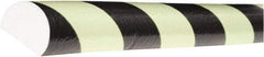 PRO-SAFE - Polyurethane Foam Type C Corner Guard - Glow - USA Tool & Supply