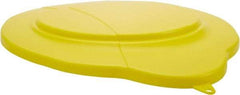 Vikan - 5 Gal Polypropylene Pail Lid - Yellow, For Use with Vikan 5 Gal Pail - USA Tool & Supply