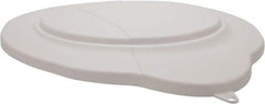 Vikan - 5 Gal Polypropylene Pail Lid - White, For Use with Vikan 5 Gal Pail - USA Tool & Supply