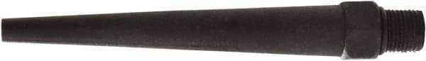 Value Collection - Blow Gun Nylon Tapered Tube - 1/4 NPT, 3" Long - USA Tool & Supply