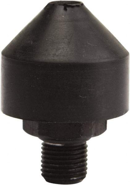 Value Collection - Blow Gun Rubber Tip - 1/4 NPT, 1-1/2" Hose Length - USA Tool & Supply