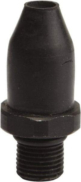 Value Collection - Blow Gun Rubber Tip - 1/4 NPT, 1.4" Hose Length - USA Tool & Supply