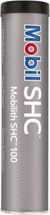 Mobil - 13.4 oz Cartridge Lithium High Temperature Grease - Red, High/Low Temperature, 350°F Max Temp, NLGIG 2, - USA Tool & Supply