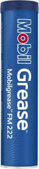 Mobil - 13.7 oz Cartridge Lithium General Purpose Grease - White, Food Grade, 500°F Max Temp, NLGIG 2, - USA Tool & Supply