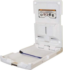 World Dryer - Polyethylene Baby Changing Station - 20" Long x 4.2969" High x 20" Wide - USA Tool & Supply