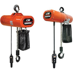 CM - 2 Ton Capacity 8 FPM Lift Speed 230/460V Electric Chain Hoist - USA Tool & Supply