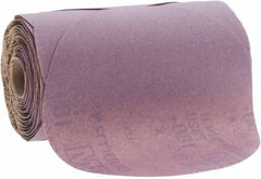 3M - 6" Diam, 180 Grit Ceramic Adhesive PSA Disc - Very Fine Grade, Purple, Paper Backing, Flexible, Use with Random Orbital Sanders - USA Tool & Supply