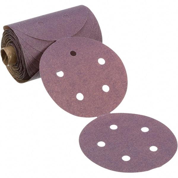 3M - 5" Diam, 150 Grit Ceramic Adhesive PSA Disc - USA Tool & Supply