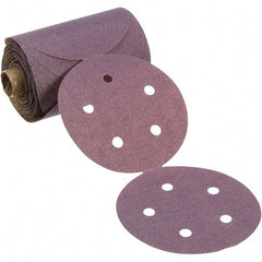 3M - 5" Diam, 150 Grit Ceramic Adhesive PSA Disc - USA Tool & Supply