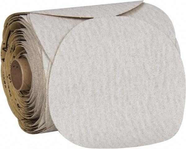 3M - 5" Diam, 80 Grit Ceramic Adhesive PSA Disc - USA Tool & Supply