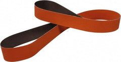 3M - 3" Wide x 132" OAL, 50 Grit, Ceramic Abrasive Belt - Ceramic, Coated, Series 984F - USA Tool & Supply