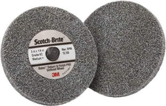 3M - 3" Disc Diam, Ceramic Quick Change Disc - Type R Attaching System, Coated, Medium Grade - USA Tool & Supply