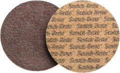 3M - 7" Diam, Aluminum Oxide Hook & Loop Disc - Coarse Grade, Nonwoven, - USA Tool & Supply