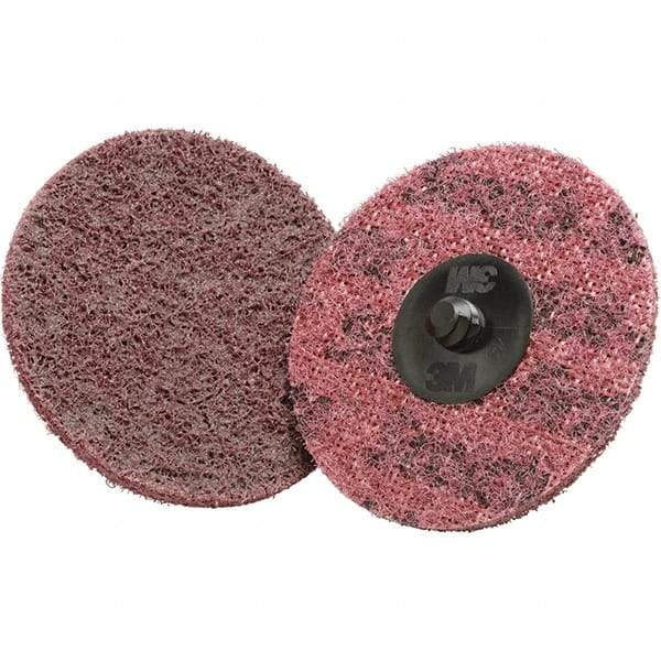 3M - 4" Disc Diam, Aluminum Oxide Quick Change Disc - Type S Attaching System, Coated, Very Fine Grade - USA Tool & Supply