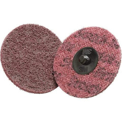 3M - 4" Disc Diam, Aluminum Oxide Quick Change Disc - Type S Attaching System, Coated, Very Fine Grade - USA Tool & Supply