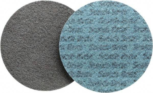 3M - 4-1/2" Disc Diam, Aluminum Oxide Quick Change Disc - Type R Attaching System, Coated, Very Fine Grade - USA Tool & Supply