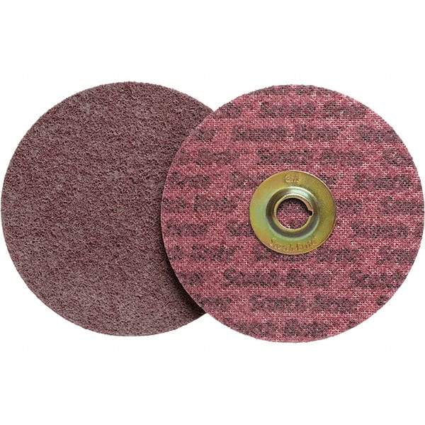 3M - 5" Disc Diam, Aluminum Oxide Quick Change Disc - Type R Attaching System, Coated, Medium Grade - USA Tool & Supply