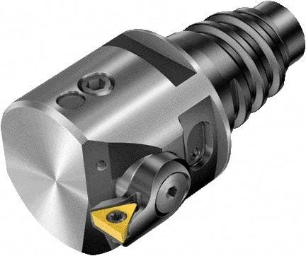 Sandvik Coromant - Right Hand Cut, 23mm Min Bore Diam, Steel Modular Boring Cutting Unit Head - 63/64" Max Bore Depth, Through Coolant, Compatible with TCMT 1.2(1.2)0825..TC..-EH - USA Tool & Supply