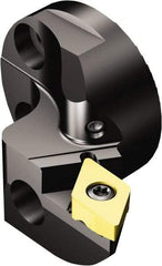 Sandvik Coromant - Left Hand Cut, Size 40, TR-DC1308 Insert Compatiblity, Modular Turning & Profiling Cutting Unit Head - 27mm Ctr to Cutting Edge, 32mm Head Length, Through Coolant, Series CoroTurn TR - USA Tool & Supply