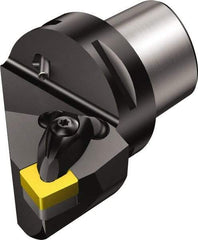 Sandvik Coromant - Left Hand Cut, Size C6, SNMG 643 Insert Compatiblity, Modular Turning & Profiling Cutting Unit Head - 35mm Ctr to Cutting Edge, 65mm Head Length, Through Coolant, Series T-Max P - USA Tool & Supply
