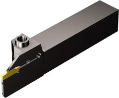 Sandvik Coromant - R/LF123..C..E, Internal or External, Left Hand, 25.4mm Max Depth of Cut, Indexable Grooving Tool Holder - N123K2-0600-0004-TF Insert Compatibility, 31.75mm Shank Height, 31.75mm Shank Width, 176.8mm OAL, Through Coolant - USA Tool & Supply