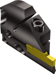 Sandvik Coromant - N123H2-0400-0004-TF Insert, 18mm Head Length, Modular Grooving Blade Holder Head - Left Hand Cut, System Size 40, Through Coolant, Series CoroCut 1-2 - USA Tool & Supply