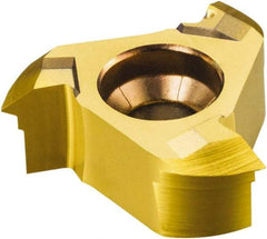 Sandvik Coromant - 2mm Pitch, Internal Thread, Metric 60° Standard, MM-TH 1025 Grade Thread Mill Insert - Carbide - USA Tool & Supply