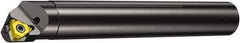 Sandvik Coromant - Internal Thread, Right Hand Cut, 63/64" Shank Width x 25mm Shank Height Indexable Threading Toolholder - 7.0866" OAL, Various Insert Compatibility, 266.RL Toolholder, Series CoroThread 266 - USA Tool & Supply