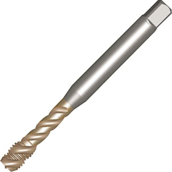 Sandvik Coromant - M36x4.00 M 4 Flute 6H Spiral Flute Tap - High Speed Steel, Uncoated, 200mm OAL, Right Hand Thread, Series CoroTap 300 - USA Tool & Supply