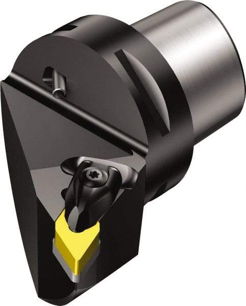 Sandvik Coromant - Right Hand Cut, Size C8, DNMG 442 Insert Compatiblity, Modular Turning & Profiling Cutting Unit Head - 55mm Ctr to Cutting Edge, 80mm Head Length, Through Coolant, Series T-Max P - USA Tool & Supply