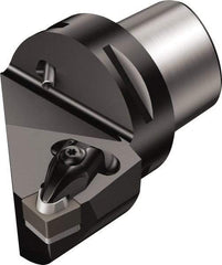 Sandvik Coromant - Right Hand Cut, Size C5, CNG 452 & CNGN 12 07 08 Insert Compatiblity, Modular Turning & Profiling Cutting Unit Head - 27mm Ctr to Cutting Edge, 60mm Head Length, Through Coolant, Series T-Max - USA Tool & Supply