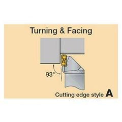TLANR20-16 - Turning Toolholder - USA Tool & Supply