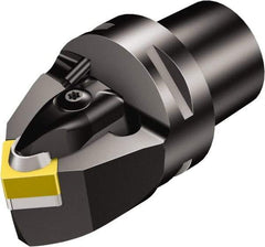 Sandvik Coromant - Neutral Cut, Size C6, SNG 553 & SNGN 15 07 12 Insert Compatiblity, Modular Turning & Profiling Cutting Unit Head - 0.5mm Ctr to Cutting Edge, 65mm Head Length, Through Coolant, Series T-Max - USA Tool & Supply
