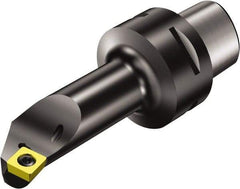 Sandvik Coromant - Right Hand Cut, Size C5, SCMT 09 T3 08 & SCMT 3(2.5)2 Insert Compatiblity, Internal Modular Turning & Profiling Cutting Unit Head - 13mm Ctr to Cutting Edge, 82.23mm Head Length, Through Coolant, Series CoroTurn 107 - USA Tool & Supply