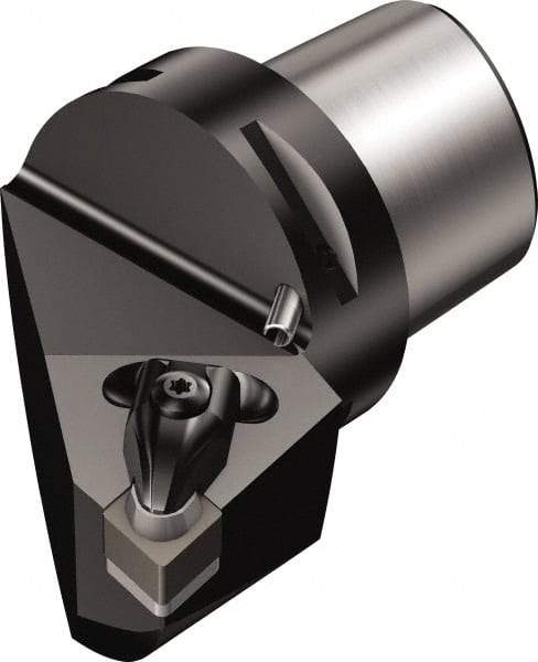 Sandvik Coromant - Right Hand Cut, Size C4, CNG 452 & CNGN 12 07 08 Insert Compatiblity, Modular Turning & Profiling Cutting Unit Head - 27mm Ctr to Cutting Edge, 50mm Head Length, Through Coolant, Series T-Max - USA Tool & Supply