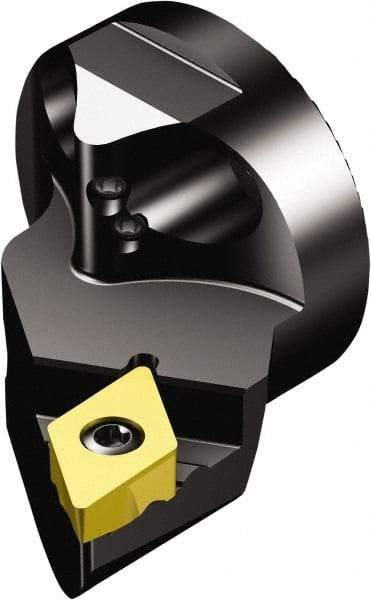 Sandvik Coromant - Left Hand Cut, Size 32, TR-DC1308 Insert Compatiblity, Internal Modular Turning & Profiling Cutting Unit Head - 22mm Ctr to Cutting Edge, 40mm Head Length, Through Coolant, Series CoroTurn TR - USA Tool & Supply