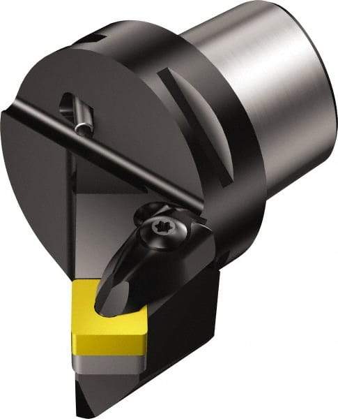 Sandvik Coromant - Right Hand Cut, Size C4, SNMG 432 Insert Compatiblity, Modular Turning & Profiling Cutting Unit Head - 27mm Ctr to Cutting Edge, 50.32mm Head Length, Through Coolant, Series T-Max P - USA Tool & Supply