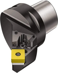 Sandvik Coromant - Right Hand Cut, Size C5, SNMG 12 04 08 & SNMG 432 Insert Compatiblity, External Modular Turning & Profiling Cutting Unit Head - 60.32mm Head Length, Through Coolant, Series T-Max P - USA Tool & Supply