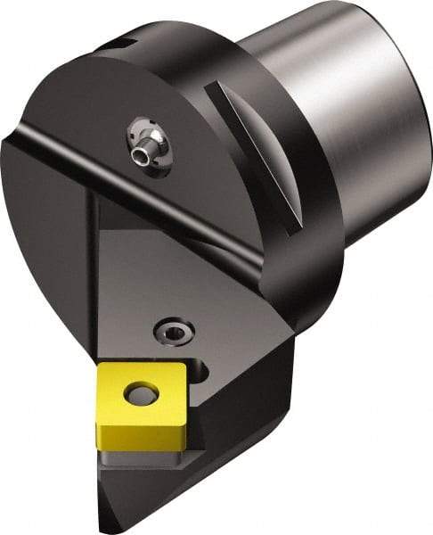 Sandvik Coromant - Right Hand Cut, Size C10, SNMG 25 07 24 & SNMG 856 Insert Compatiblity, External Modular Turning & Profiling Cutting Unit Head - 52.01mm Ctr to Cutting Edge, 107.99mm Head Length, Through Coolant, Series T-Max P - USA Tool & Supply