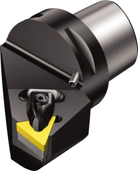 Sandvik Coromant - Left Hand Cut, Size C4, TNMG 332 Insert Compatiblity, Modular Turning & Profiling Cutting Unit Head - 27mm Ctr to Cutting Edge, 50mm Head Length, Through Coolant, Series T-Max P - USA Tool & Supply