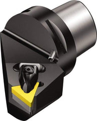 Sandvik Coromant - Right Hand Cut, Size C6, TNMG 16 04 08 & TNMG 332 Insert Compatiblity, External Modular Turning & Profiling Cutting Unit Head - 45mm Ctr to Cutting Edge, 65mm Head Length, Through Coolant, Series T-Max P - USA Tool & Supply