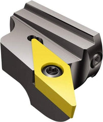 Sandvik Coromant - Right Hand Cut, Size 32, VBMT 332 Insert Compatiblity, Modular Turning & Profiling Cutting Unit Head - 24mm Ctr to Cutting Edge, 22mm Head Length, Series CoroTurn 107 - USA Tool & Supply