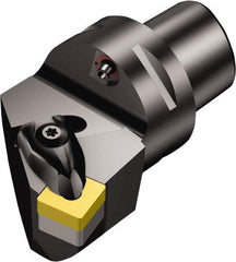 Sandvik Coromant - Right Hand Cut, Size C8, SNMG 19 06 12 & SNMG 643 Insert Compatiblity, External Modular Turning & Profiling Cutting Unit Head - 55mm Ctr to Cutting Edge, 84.6mm Head Length, Through Coolant, Series T-Max P - USA Tool & Supply
