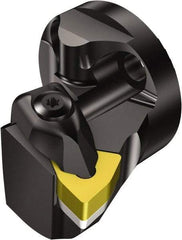 Sandvik Coromant - Left Hand, 40 WNMG 432 Modular Turning and Profiling Cutting Unit Head - Wedge Clamp Holding Method, 1.9685 Inch Hole Diameter, Through Coolant - USA Tool & Supply