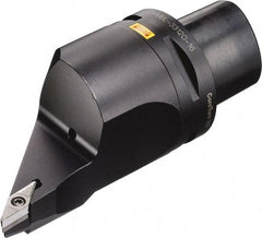 Sandvik Coromant - Left Hand Cut, Size C5, VBMT 332 Insert Compatiblity, Modular Turning & Profiling Cutting Unit Head - 1.24mm Ctr to Cutting Edge, 115mm Head Length, Through Coolant, Series CoroTurn 107 - USA Tool & Supply