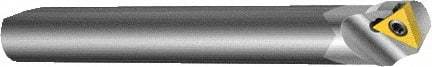 Sandvik Coromant - 14mm Min Bore Diam, 77.5mm OAL, 10mm Shank Diam, CXS..TC Indexable Boring Bar - Screw-On Holding Method - USA Tool & Supply