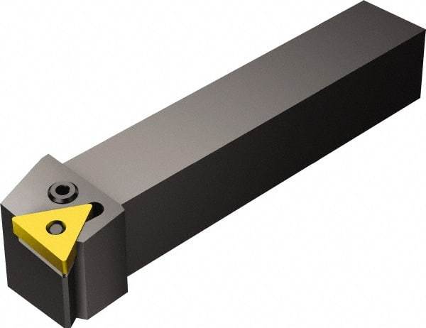 Sandvik Coromant - PTFNR/L, Right Hand Cut, -1° Lead Angle, 32mm Shank Height x 32mm Shank Width, Negative Rake Indexable Turning Toolholder - 170mm OAL, TNMG 22 04 08, TNMG 432 Insert Compatibility, Series T-Max P - USA Tool & Supply